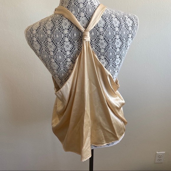 Aritzia Wilfred Little Moon 100% Silk Cream Tank - Picture 3 of 5